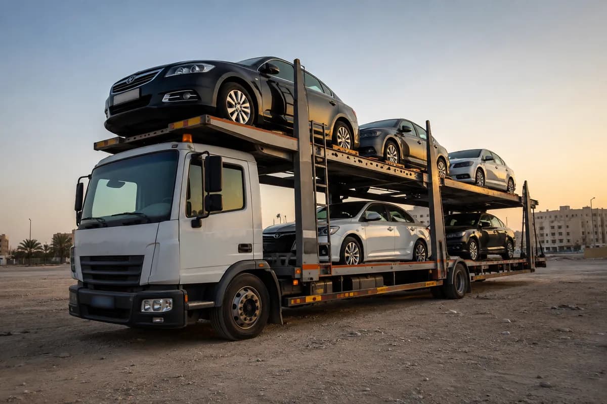 Car Transport & Shipping in Riyadh (نقل سيارات): 24/7 tow truck, fixed price on WhatsApp